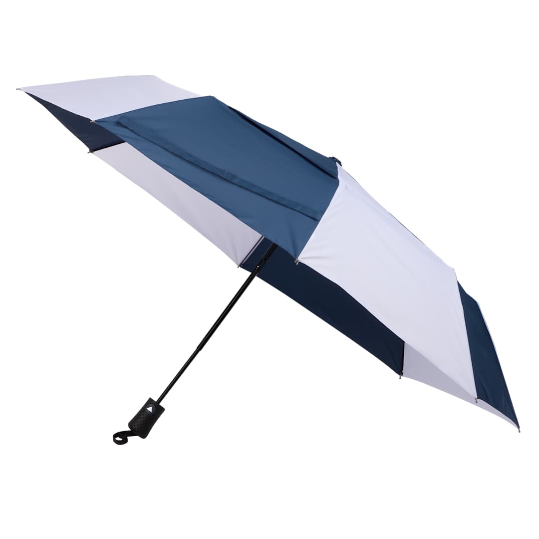 46" Recycled Auto Open Umbrella - 5050-02 Blue