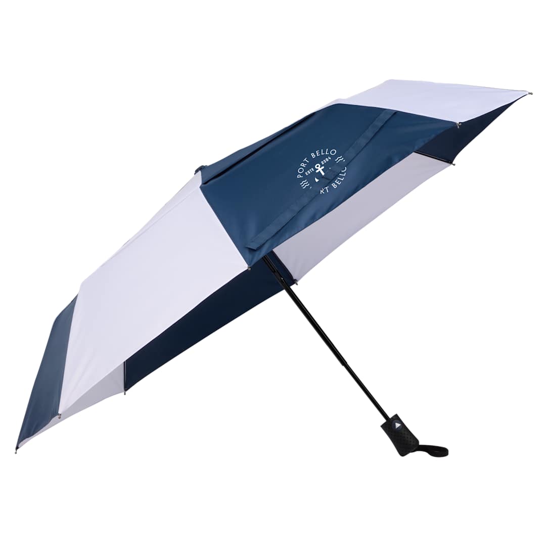 46" Recycled Auto Open Umbrella - 5050-02 Blue