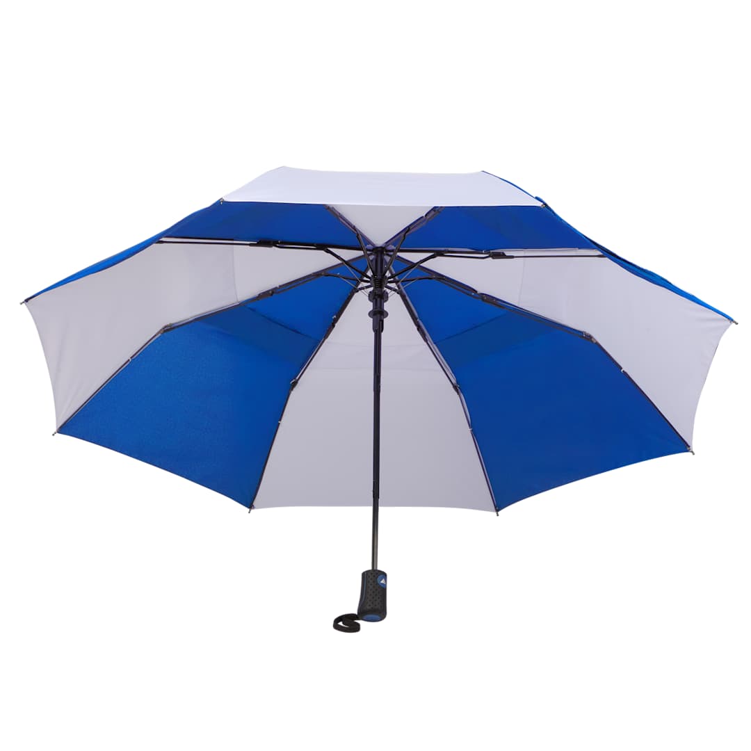 46" Recycled Auto Open Umbrella - 5050-02 Blue