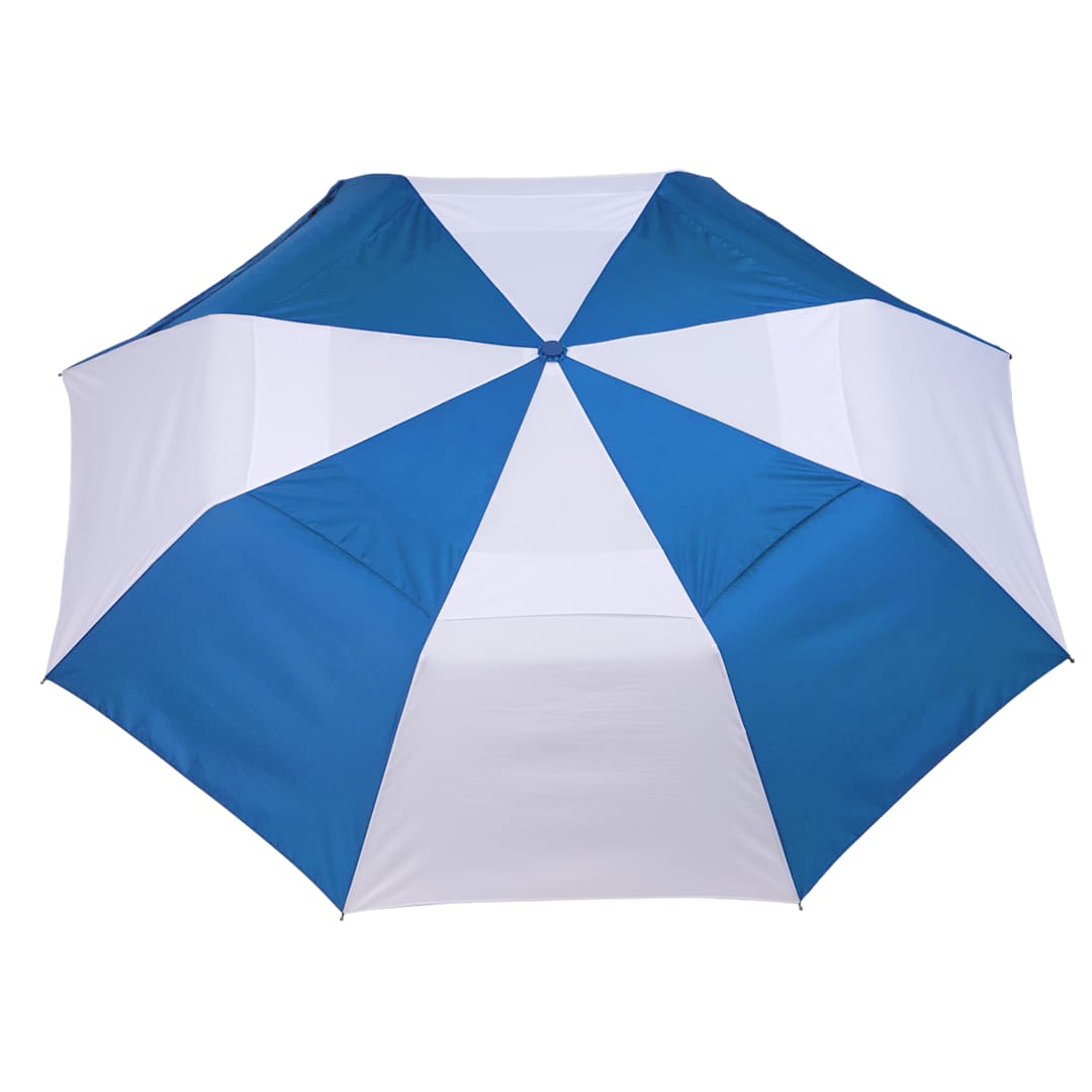 46" Recycled Auto Open Umbrella - 5050-02 Blue