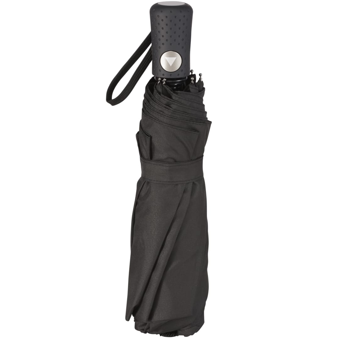 46" Recycled Auto Open Umbrella - 5050-02 Black