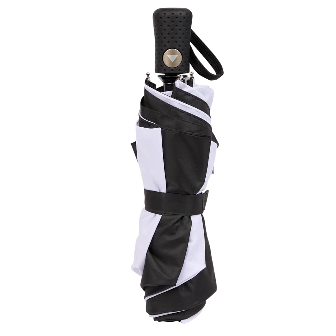 46" Recycled Auto Open Umbrella - 5050-02 Black
