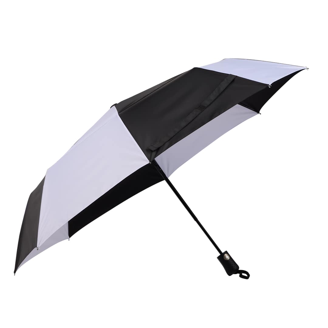 46" Recycled Auto Open Umbrella - 5050-02 Black