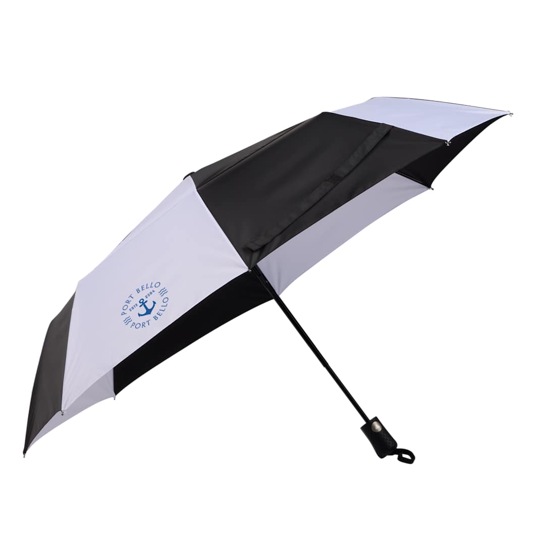 46" Recycled Auto Open Umbrella - 5050-02 Black