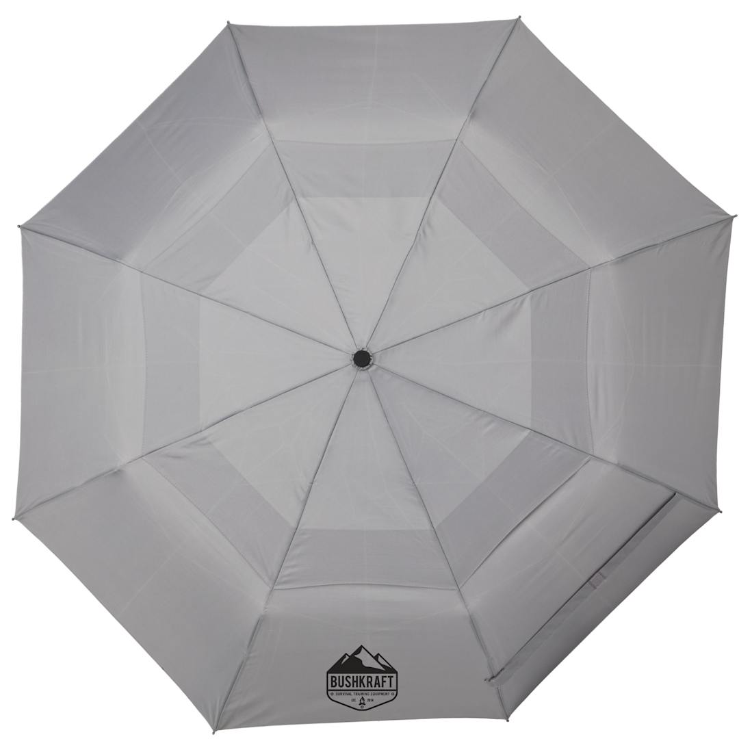 46" Recycled Auto Open Umbrella - 5050-02 Gray