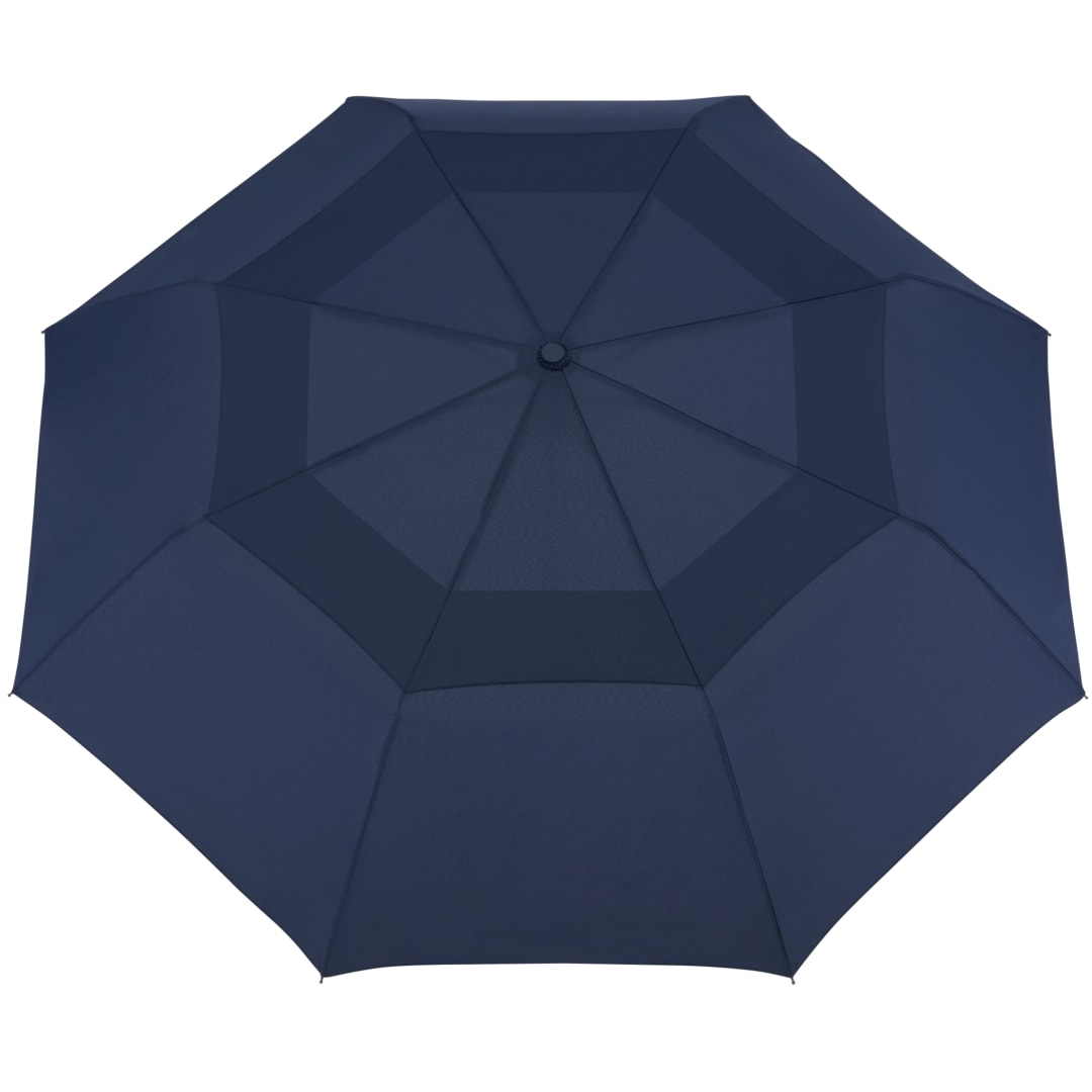 46" Recycled Auto Open Umbrella - 5050-02 Blue