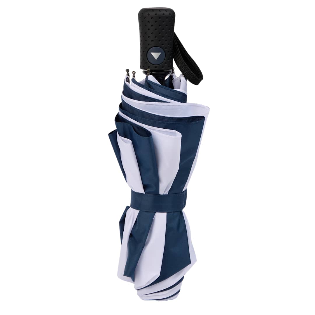 46" Recycled Auto Open Umbrella - 5050-02 Blue