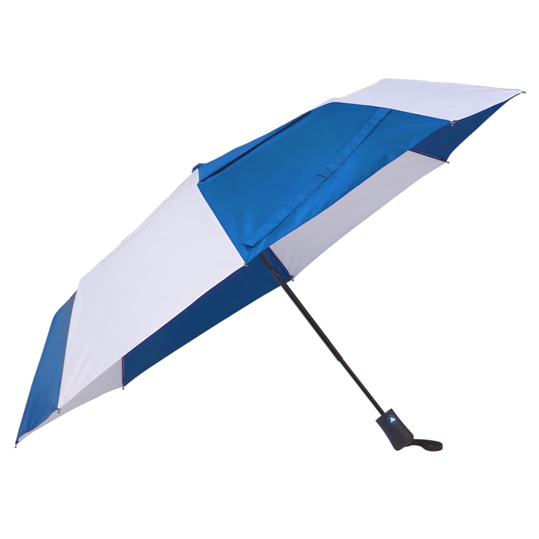 46" Recycled Auto Open Umbrella - 5050-02 Blue