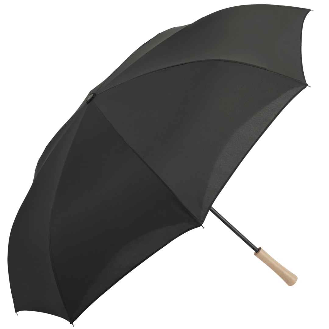 48" Recycled Manual Inversion Umbrella - 5050-03 Black