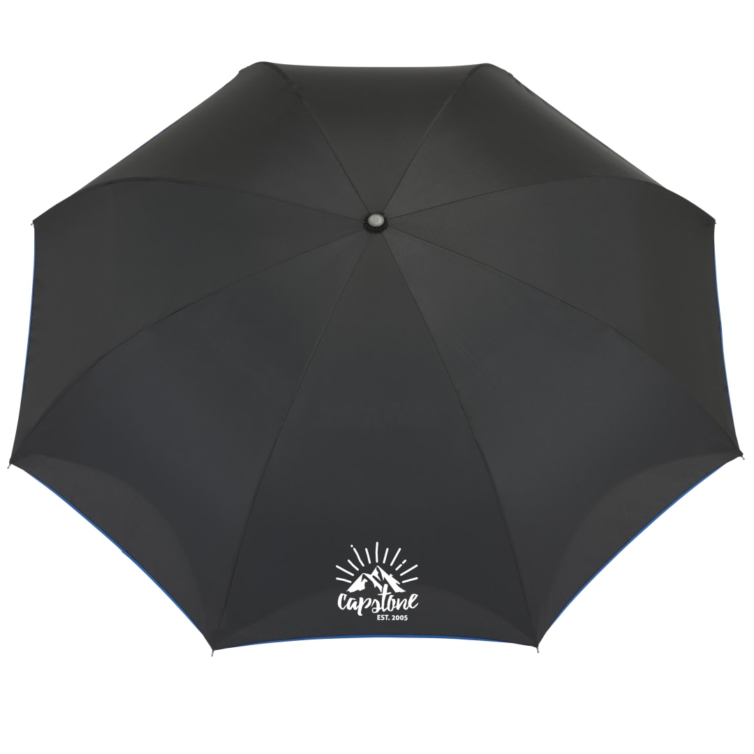 48" Recycled Manual Inversion Umbrella - 5050-03 Blue