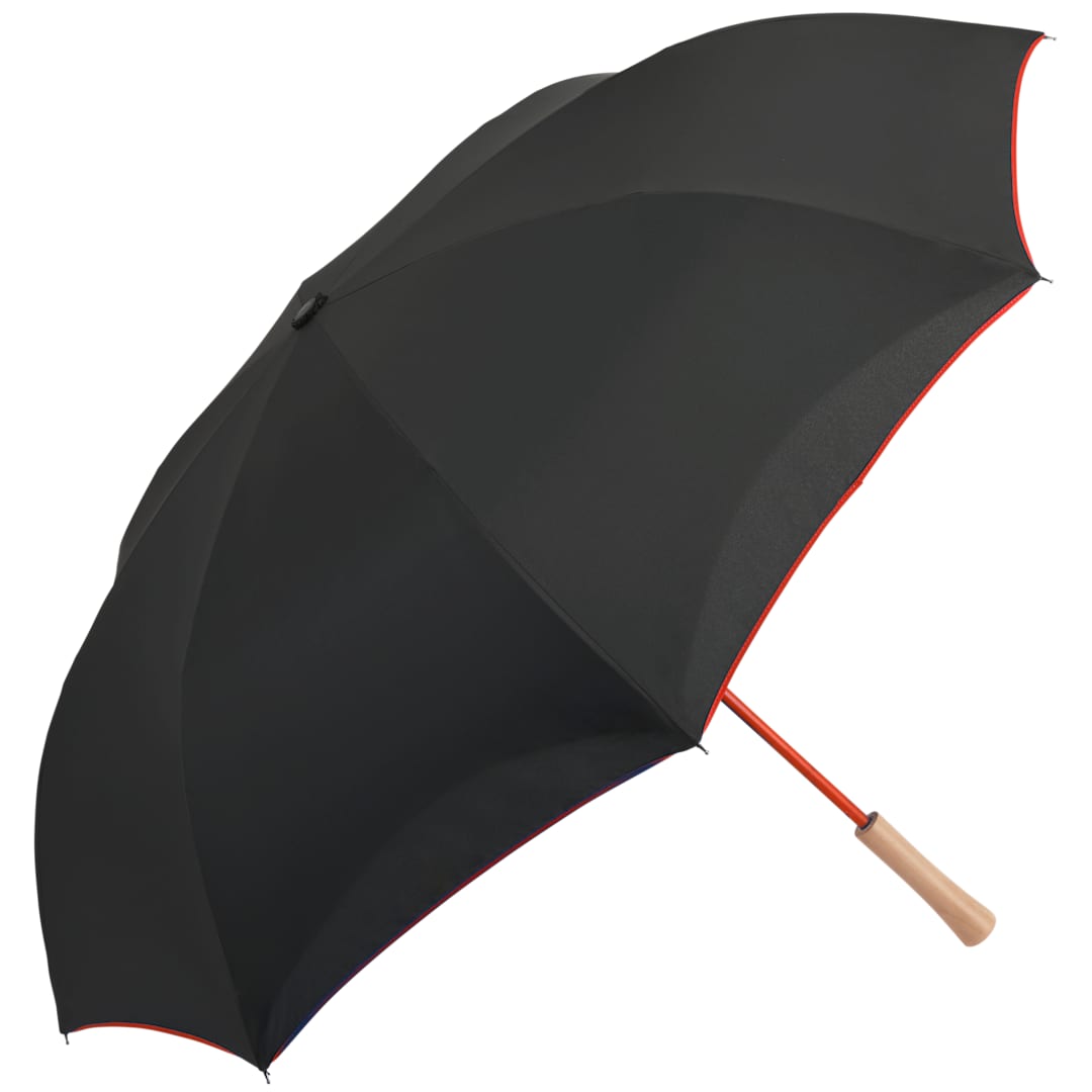 48" Recycled Manual Inversion Umbrella - 5050-03 Red