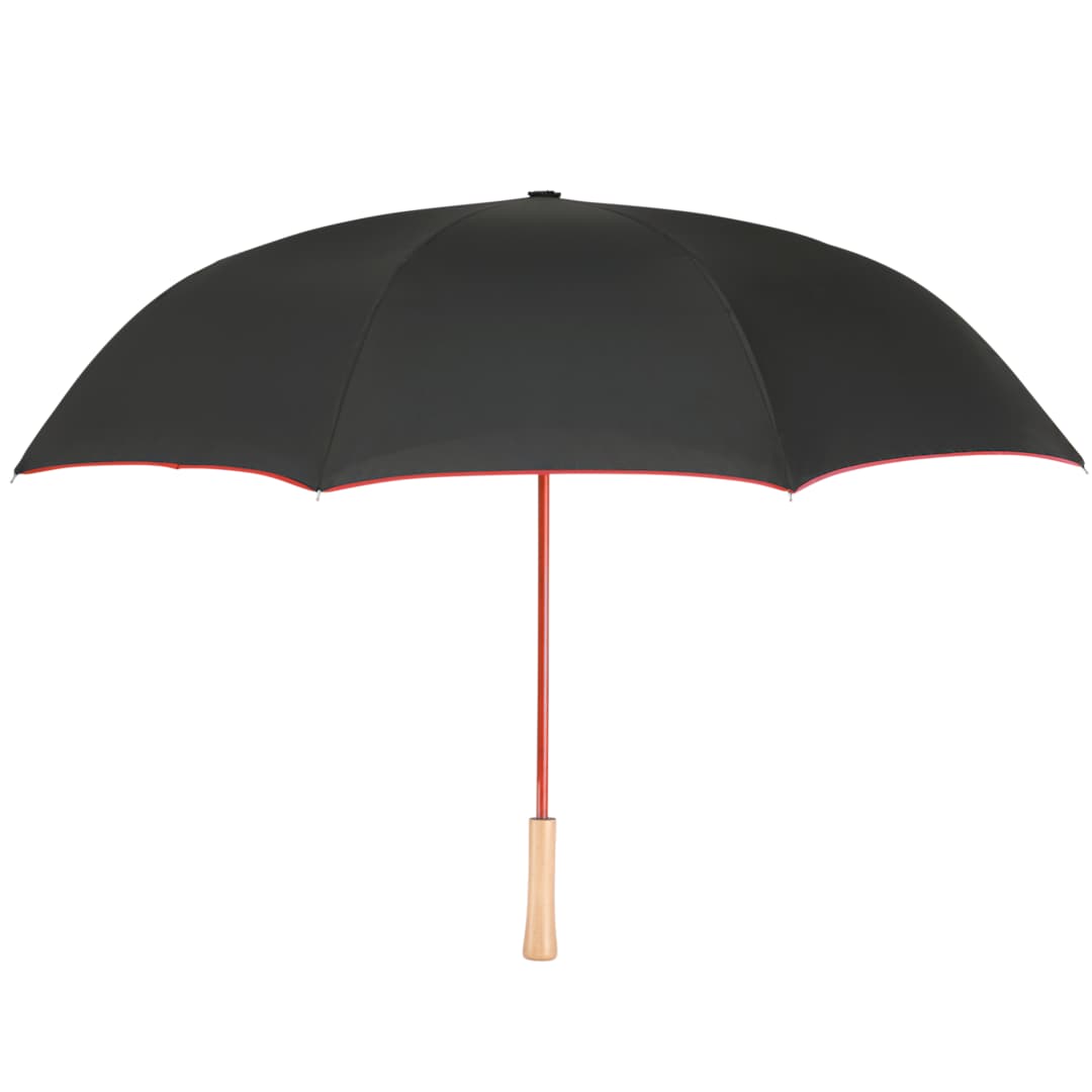 48" Recycled Manual Inversion Umbrella - 5050-03 Red