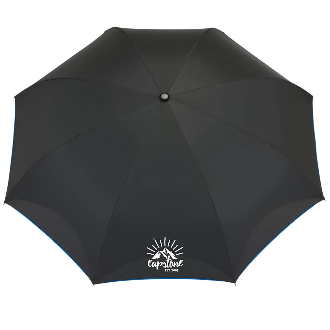 48" Recycled Manual Inversion Umbrella - 5050-03 Red
