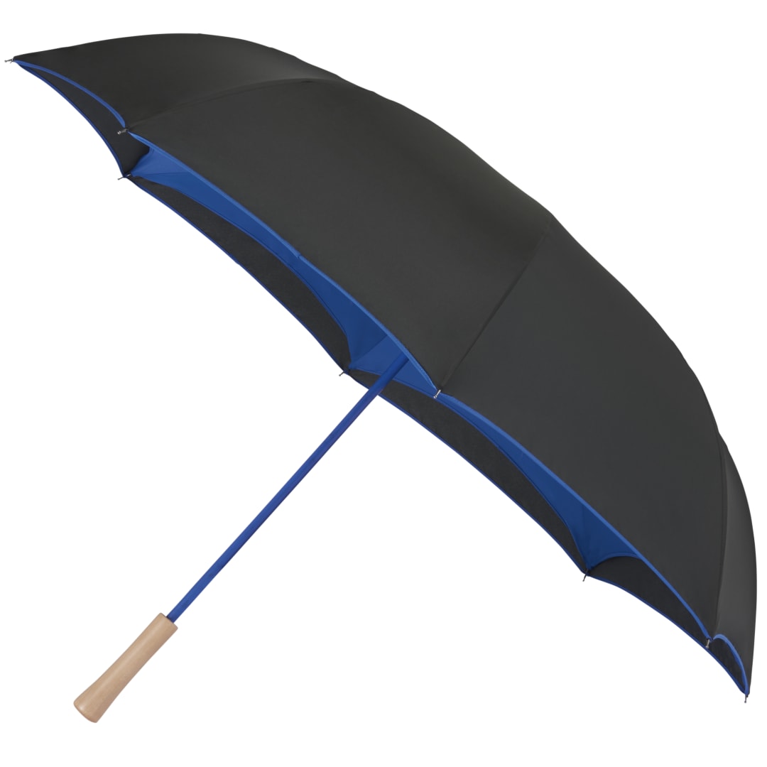 48" Recycled Manual Inversion Umbrella - 5050-03 Blue