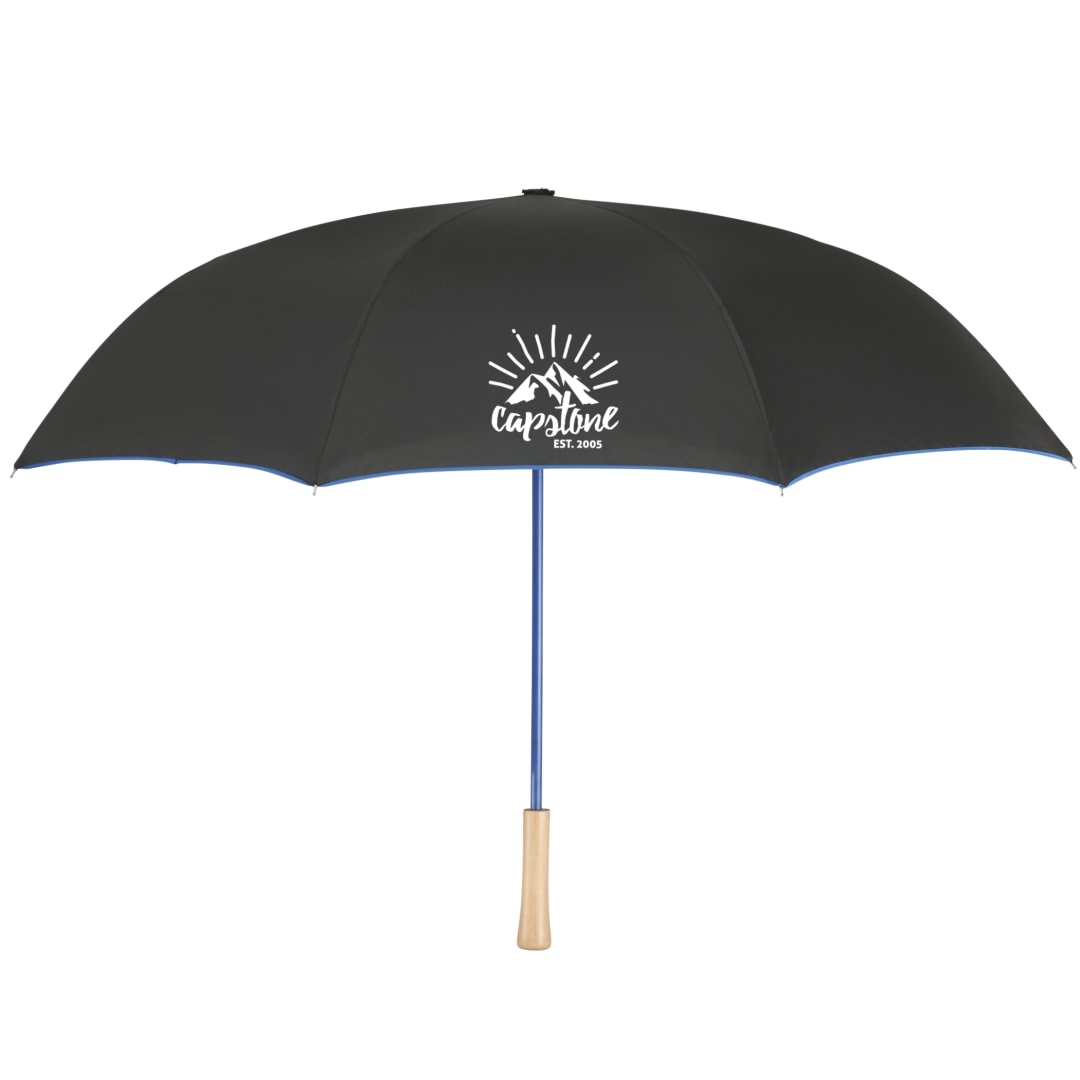 48" Recycled Manual Inversion Umbrella - 5050-03 Blue