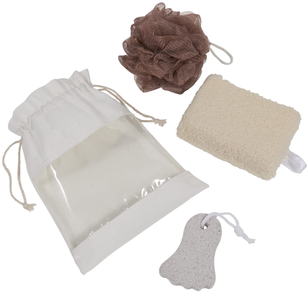 Bullet 3-Piece Jute Spa Set - SM-1706 Natural