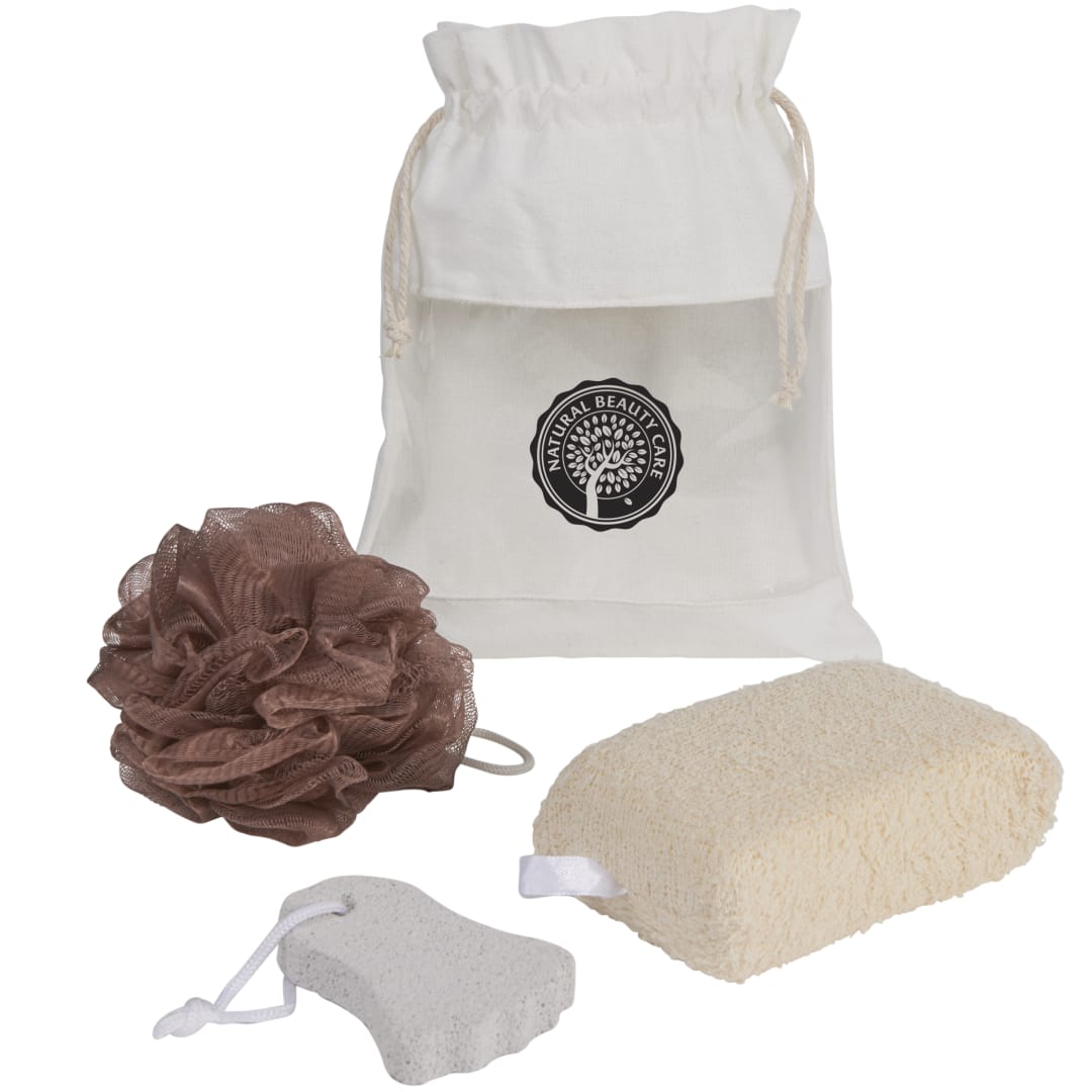 Bullet 3-Piece Jute Spa Set - SM-1706 Natural