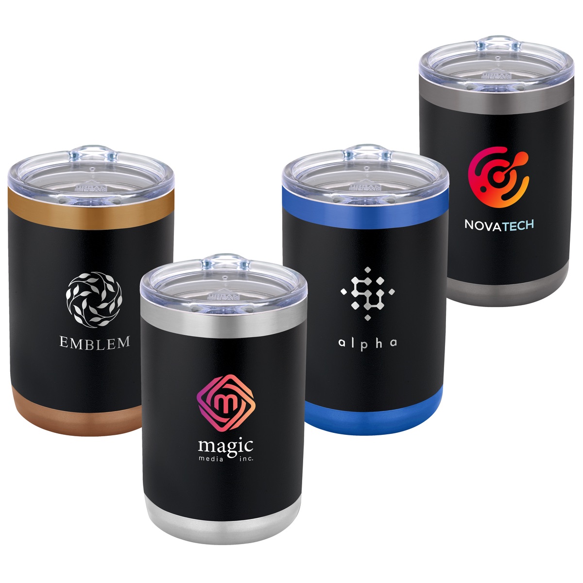 Pro Towels 15oz Urban Peak® Keystone Metallic Vacuum Tumbler - SL172PM