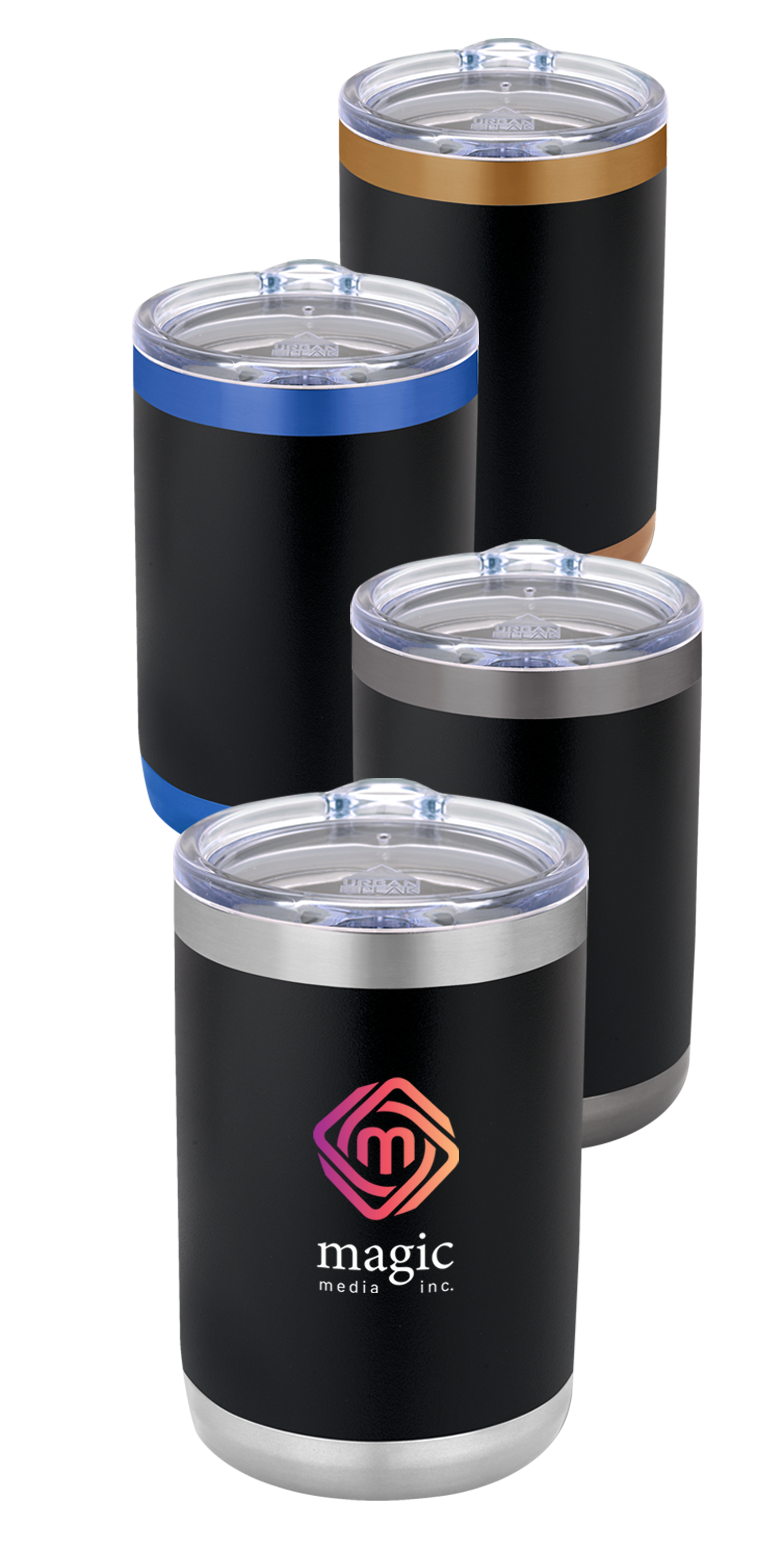 Urban Peak 15oz Urban Peak® Keystone Metallic Vacuum Tumbler - SL172PM Blue