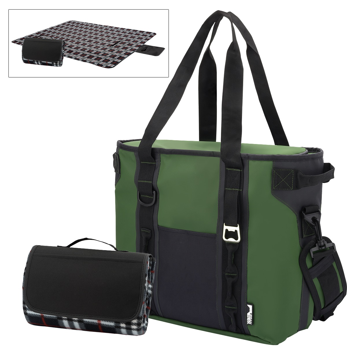 Urban Peak Summer Lounger Picnic Kit - UPK45 forest green