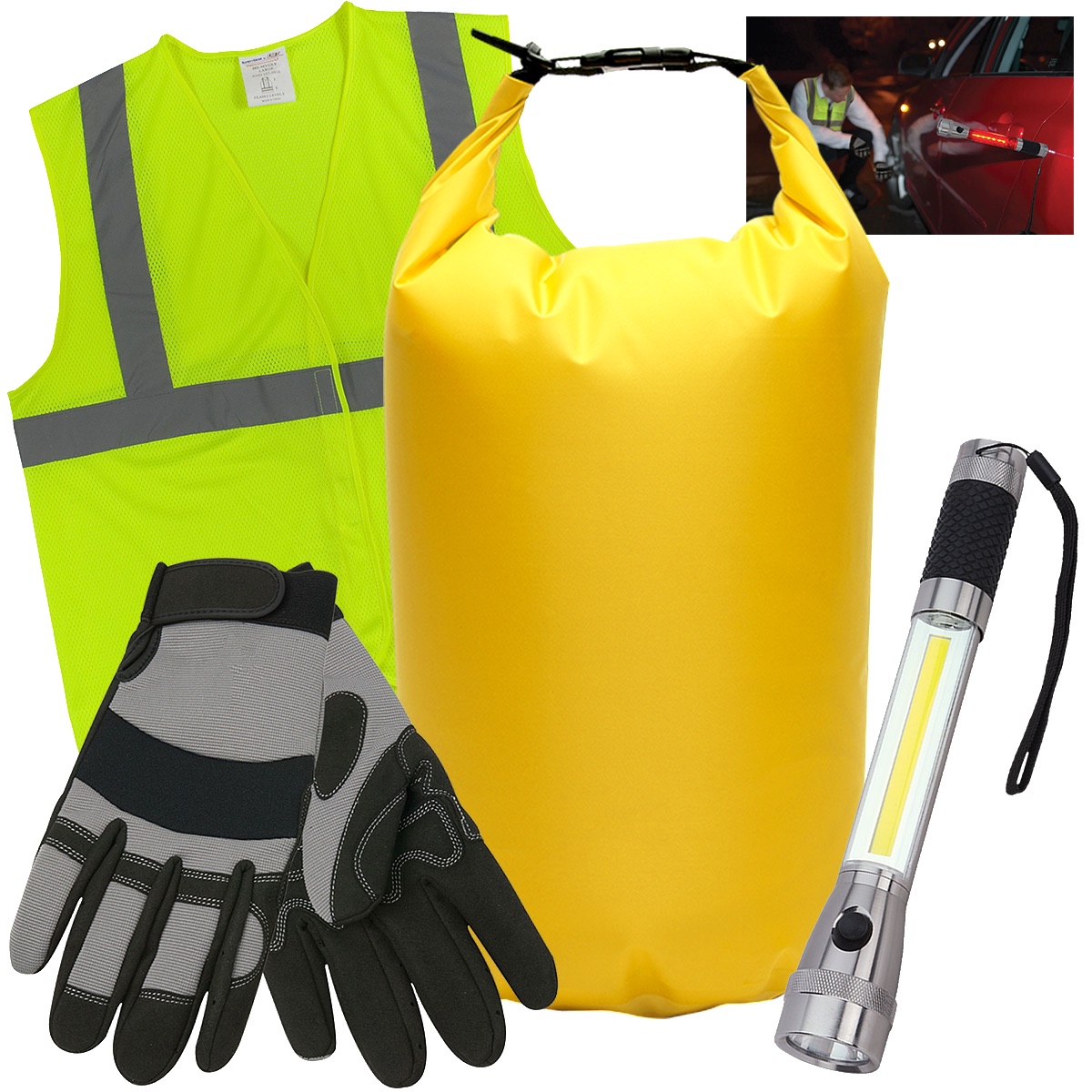Roadside Rescue Kit - UPK47 lime yellow