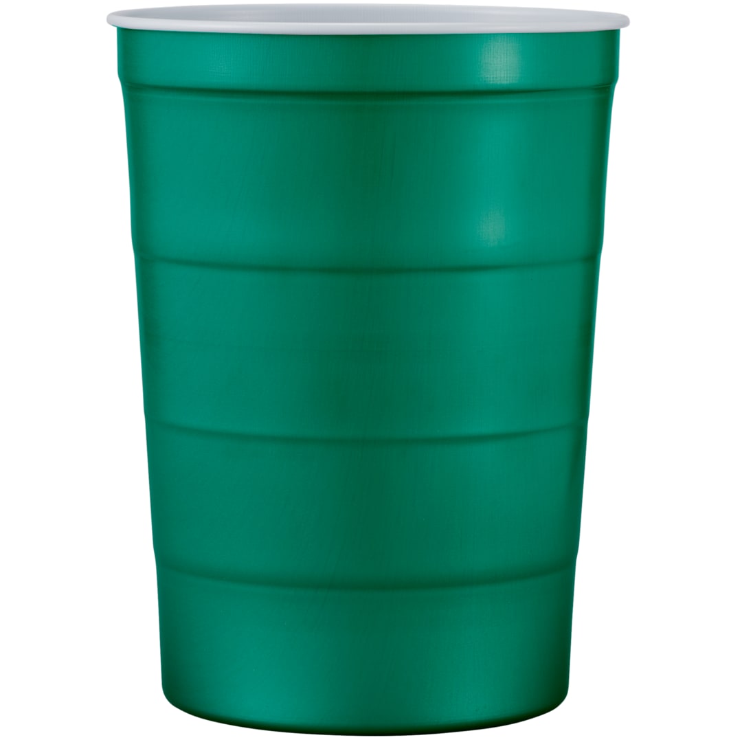 Steel Chill-Cups Recyclable Steel Chill-Cups™ 16oz - SM-6328 Green