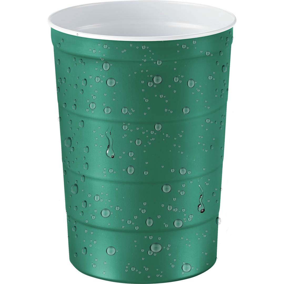 Steel Chill-Cups Recyclable Steel Chill-Cups™ 16oz - SM-6328 Green