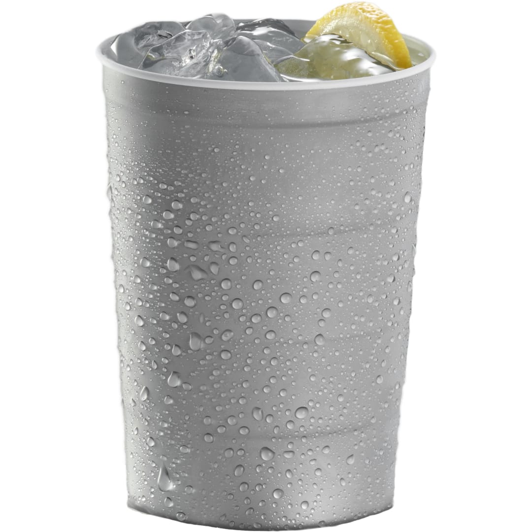 Steel Chill-Cups Recyclable Steel Chill-Cups™ 16oz - SM-6328 Gray