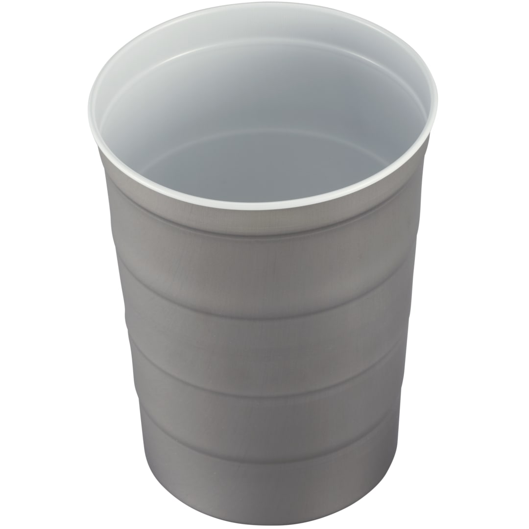 Steel Chill-Cups Recyclable Steel Chill-Cups™ 16oz - SM-6328 Gray