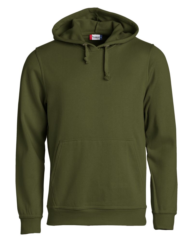 Stockholm Sweat à capuche unisexe Stockholm Clique - MQK00107 Dark Olive
