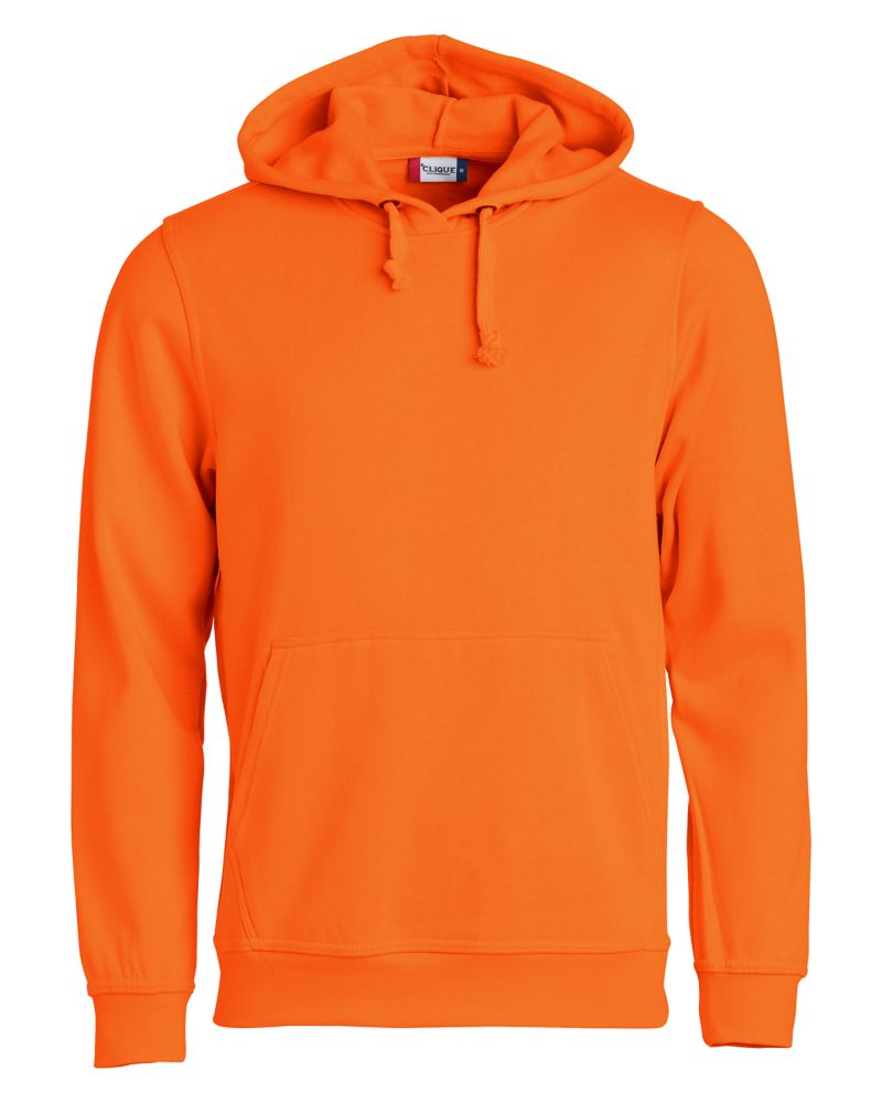Stockholm Sweat à capuche unisexe Stockholm Clique - MQK00107 Hi-Vis Orange