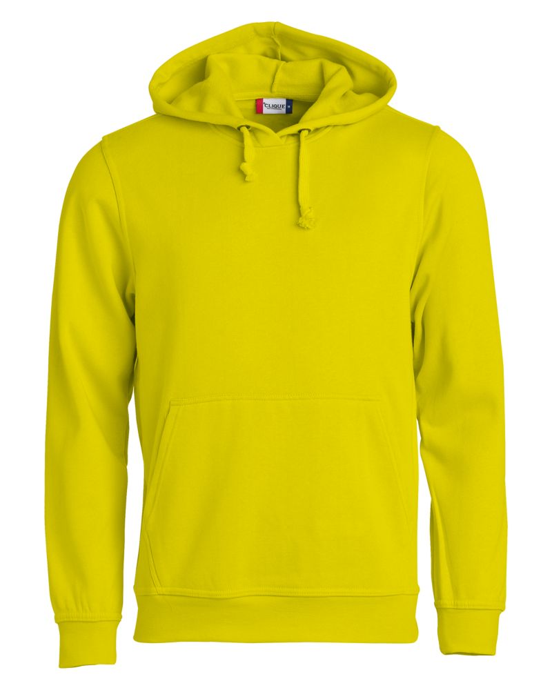 Stockholm Sweat à capuche unisexe Stockholm Clique - MQK00107 Hi-Vis Yellow