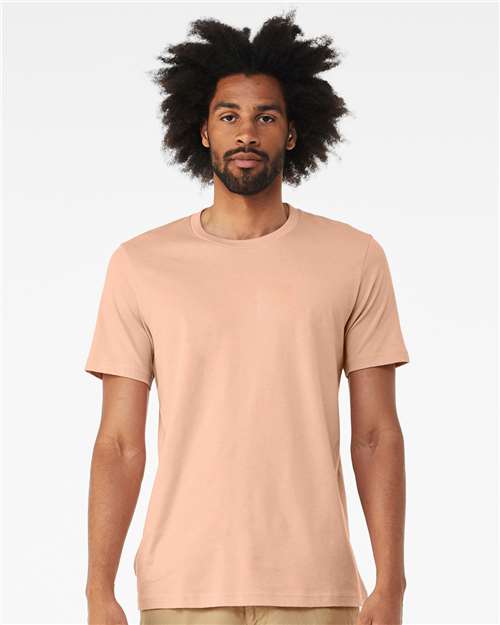 BELLA + CANVAS Jersey Tee - 3001 Peach