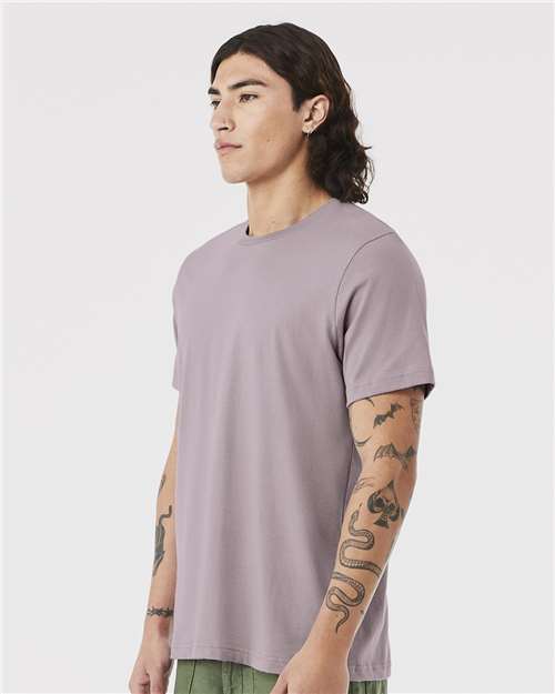BELLA + CANVAS Jersey Tee - 3001 Pink Gravel
