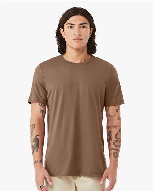 BELLA + CANVAS Jersey Tee - 3001 Vintage Brown