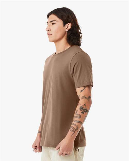 BELLA + CANVAS Jersey Tee - 3001 Vintage Brown