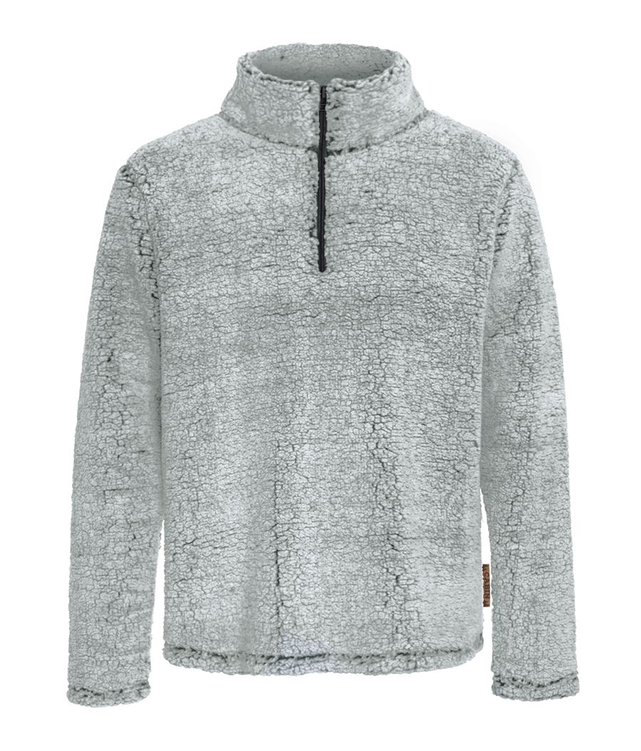 Attraction® 100214U – Chandail à fermeture éclair 1/4 unisexe FROSTED SLATE