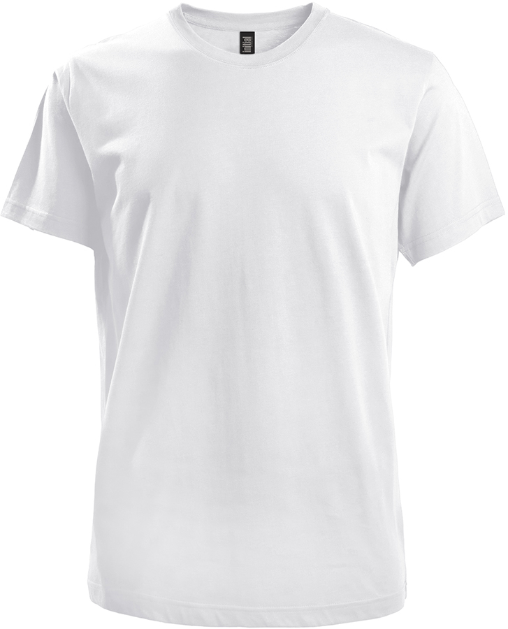 Attraction® 100219U – T-shirt col rond unisexe WHITE
