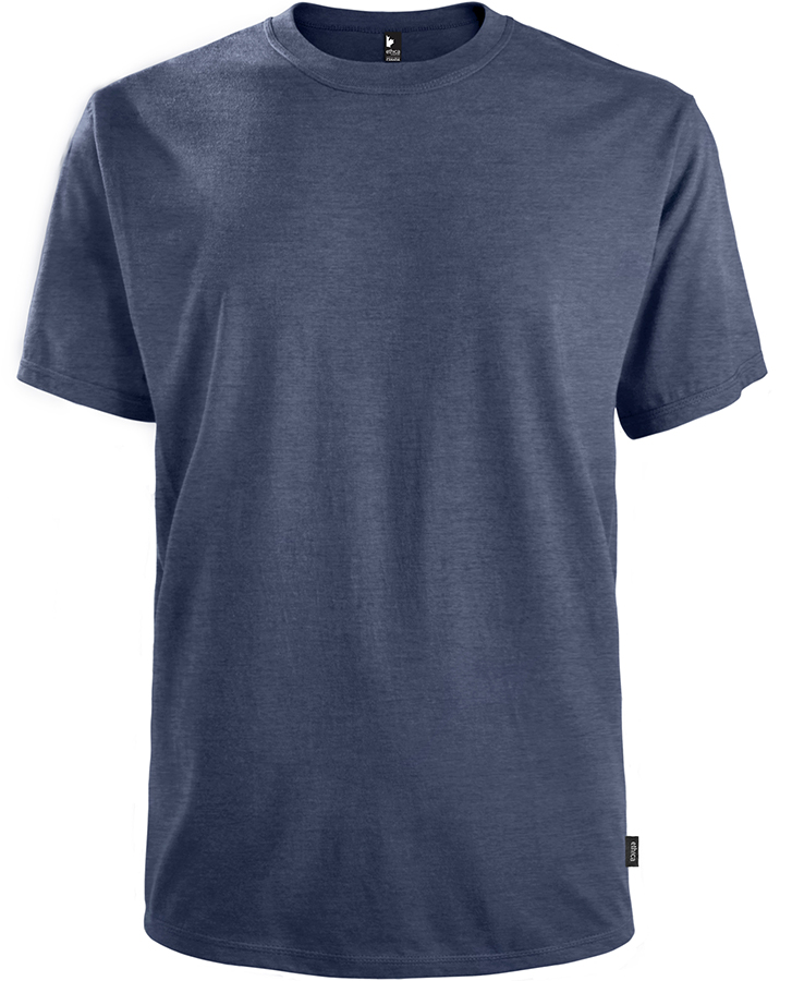 Attraction® 100386U - Unisex crewneck t-shirt HEATHER NAVY