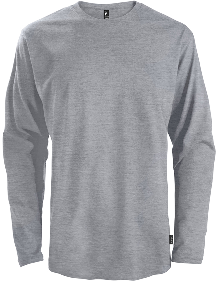 Attraction® 100387U - Unisex long sleeve t-shirt HEATHER GREY