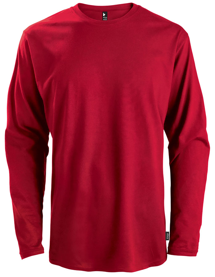 Attraction® 100387U - Unisex long sleeve t-shirt RED