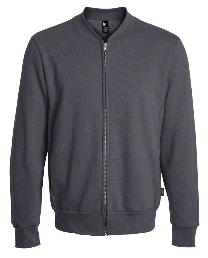 Attraction® 100544U - Unisex bomber jacket HEATHER BLACK