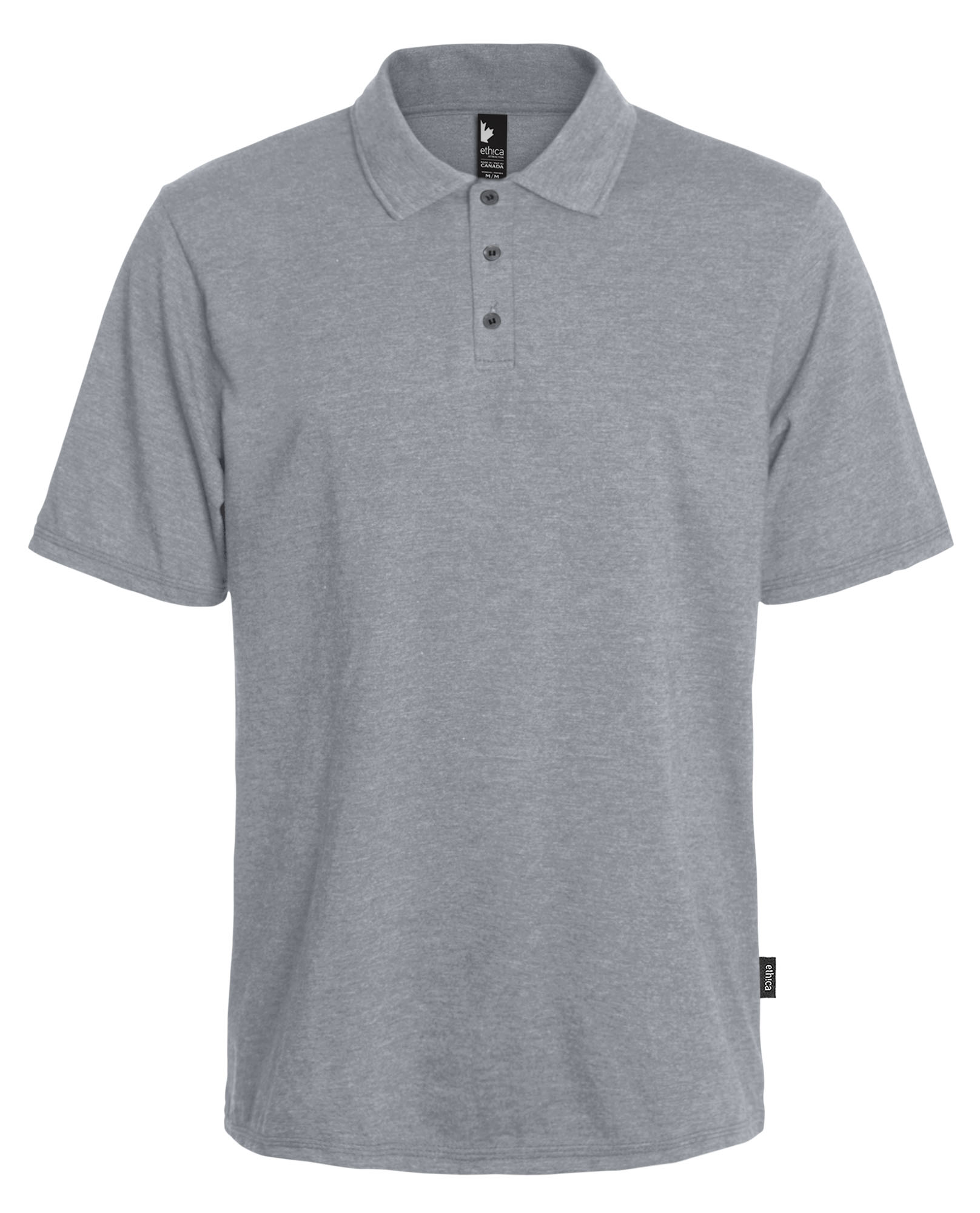 Attraction® 100671U - Unisex polo HEATHER GREY