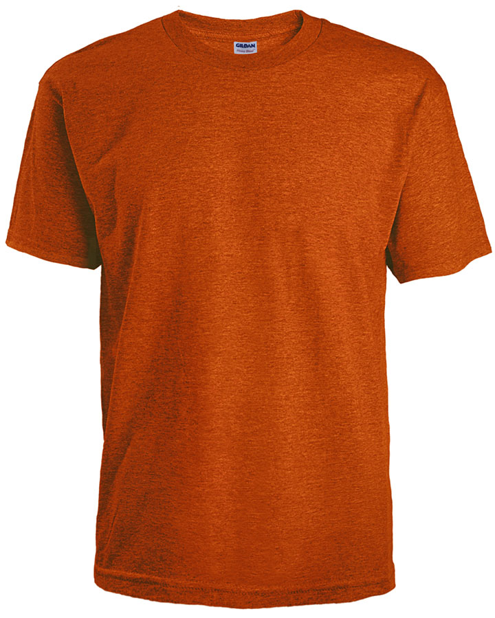Attraction® 100A13U – T-shirt col rond promo unisexe ANTIQUE ORANGE