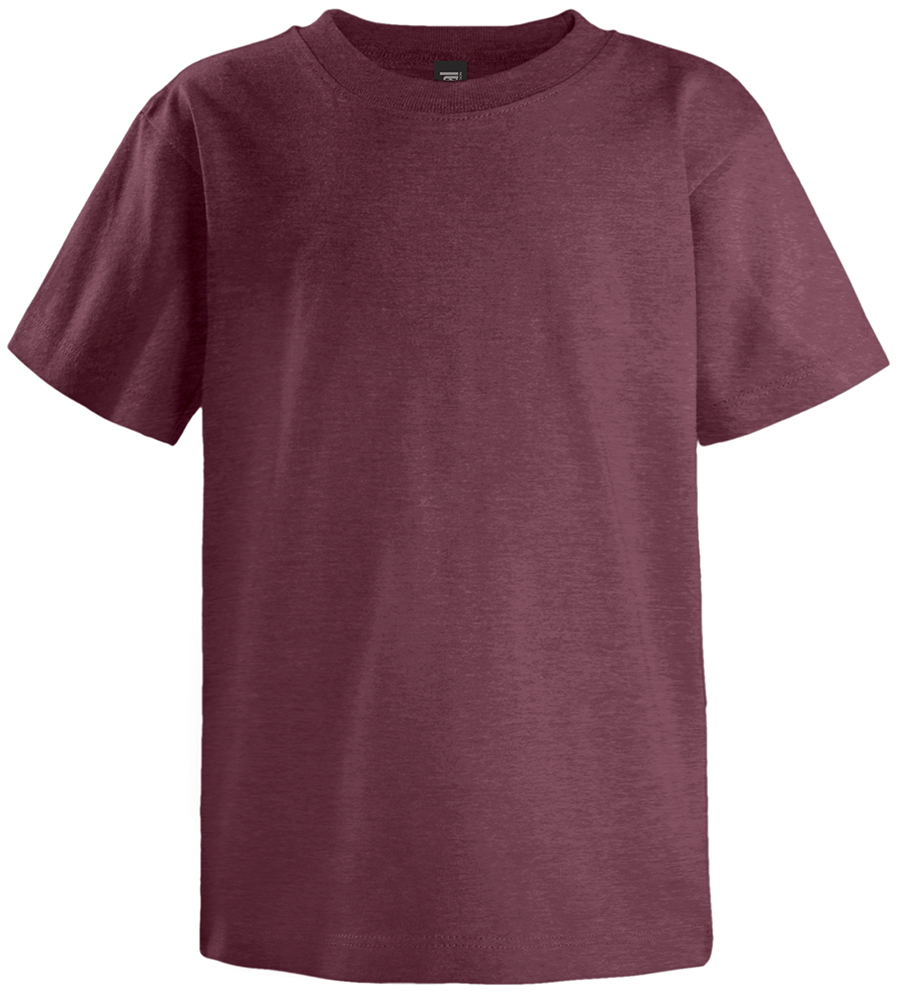 Attraction® 100K01T - Toddler unisex crewneck t-shirt HEATHER MAROON