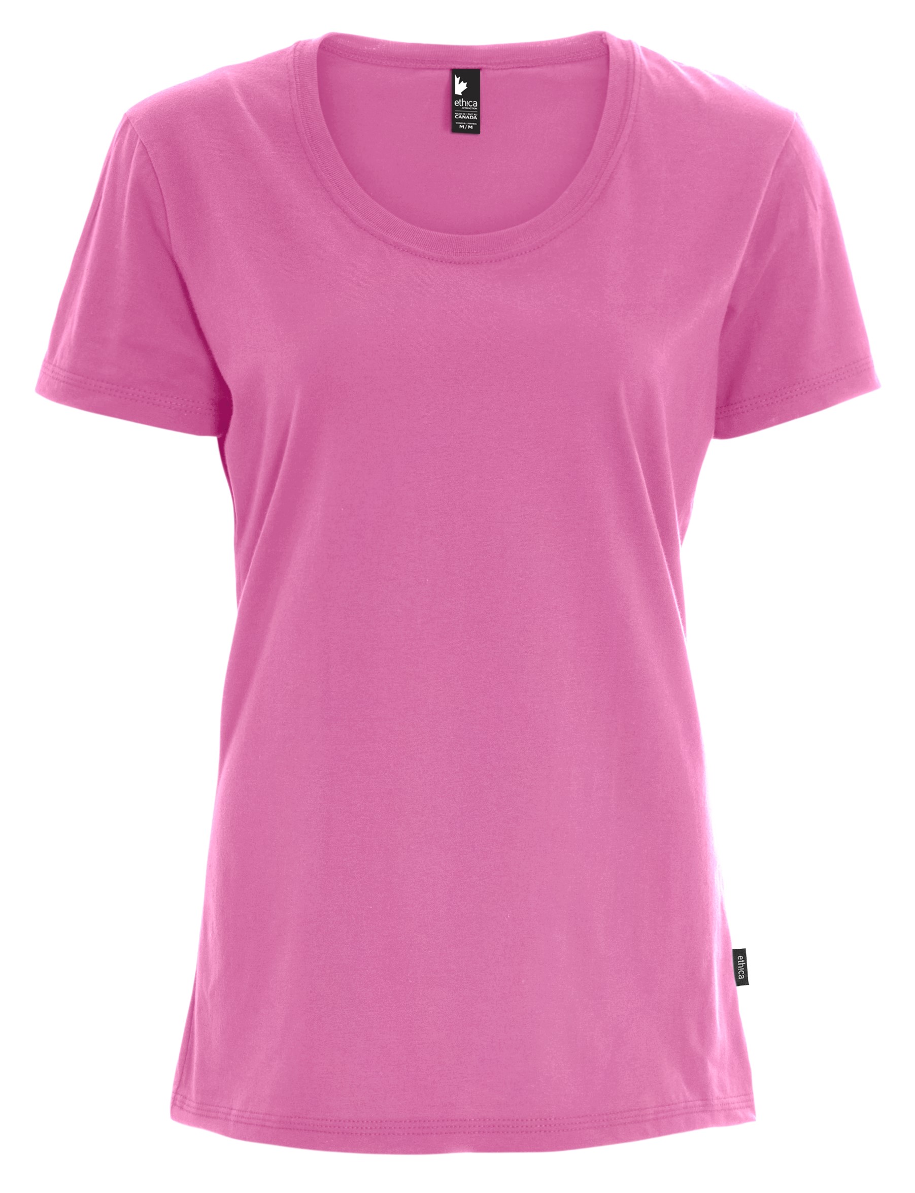 Attraction® 100L2YW - Women's crewneck t-shirt PINK