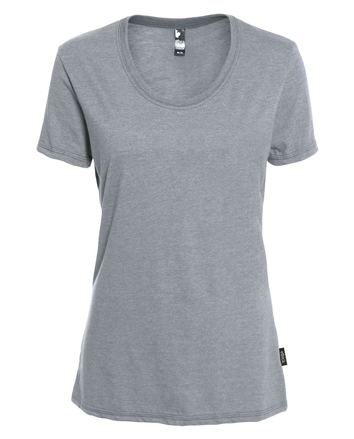 Attraction® 100L2YW - Women's crewneck t-shirt HEATHER GREY