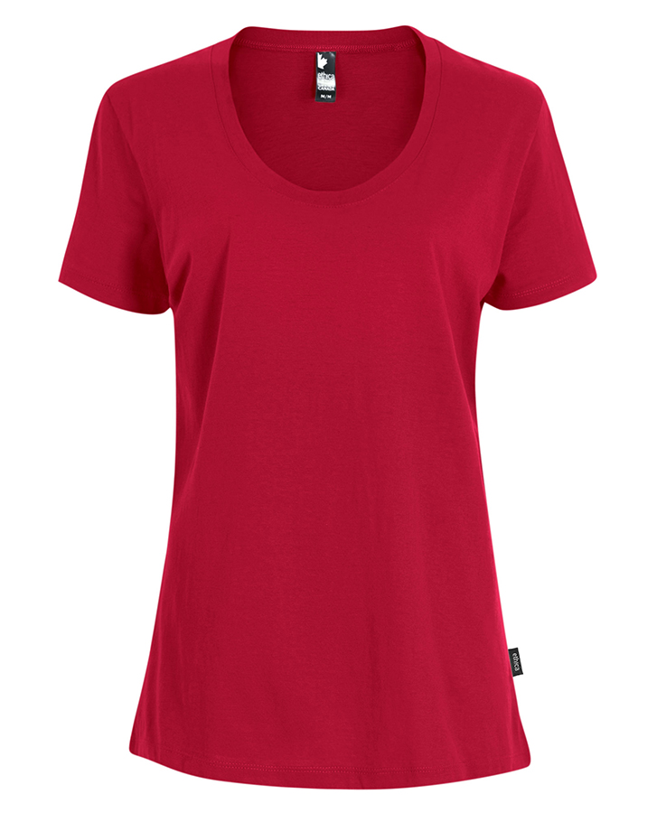Attraction® 100L2YW - Women's crewneck t-shirt RED
