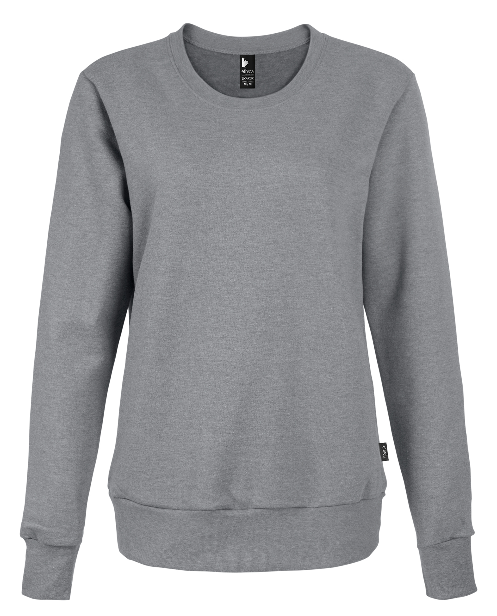 Attraction® 100L41W - Women's crewneck sweatshirt HEATHER GREY
