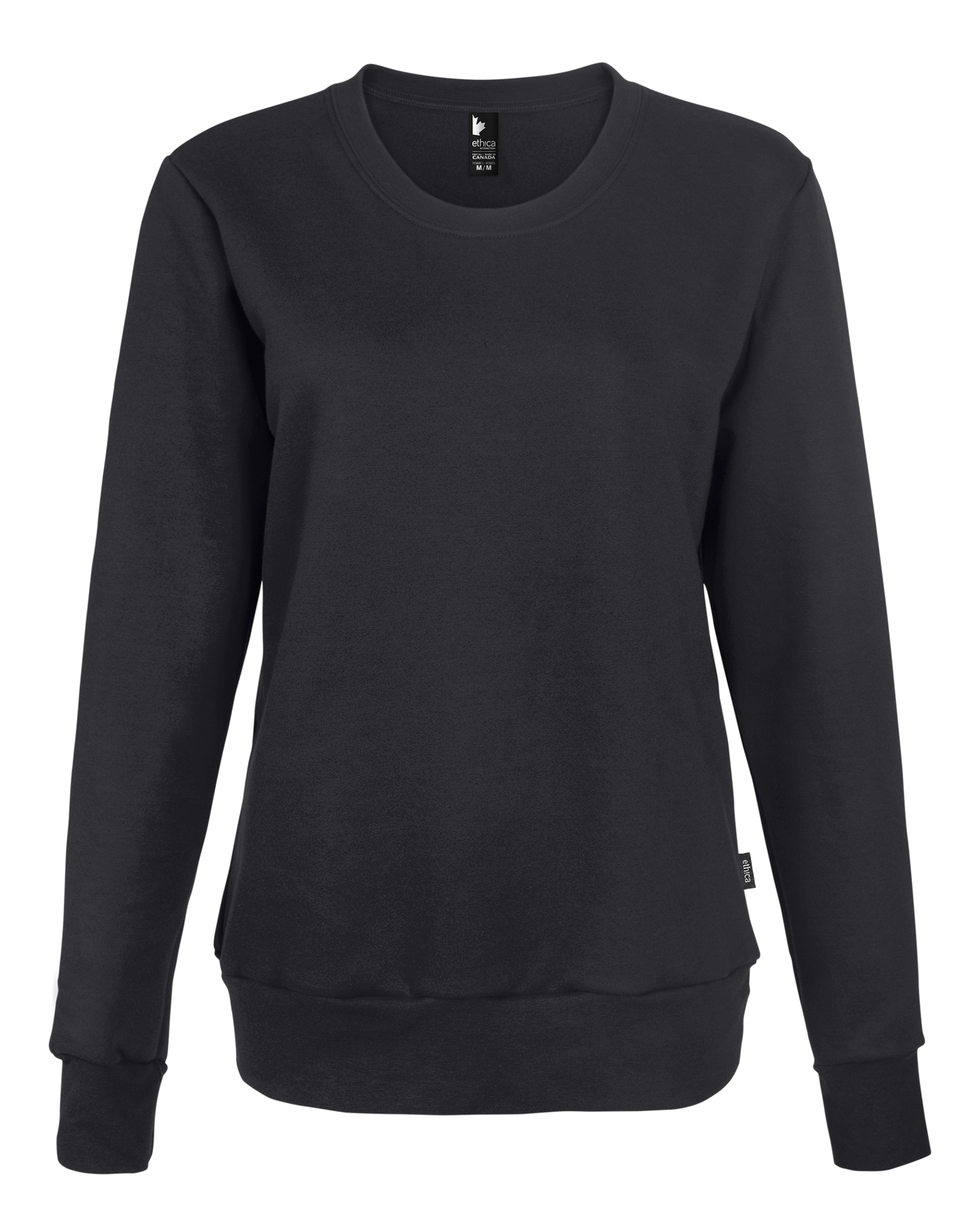 Attraction® 100L41W - Women's crewneck sweatshirt BLACK